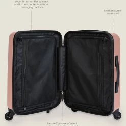 Budget ✔️ Suitcases & Luggage Scorpio 4 Wheel Hard Shell Cabin Suitcase 😍 -Men's Holiday Clothes Sales PL 05 T40 5504 MC X EC 8