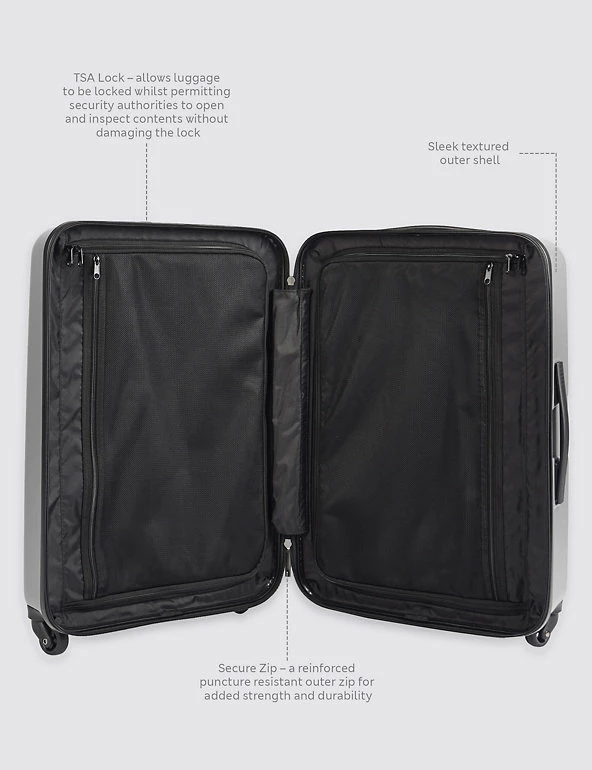Hot Sale ๐ M&S Collection Suitcases & Luggage Scorpio 4 Wheel Hard Shell Medium Suitcase โค๏ธ 14 Hot Sale ๐ M&S Collection Suitcases & Luggage Scorpio 4 Wheel Hard Shell Medium Suitcase โค๏ธ - Image 14