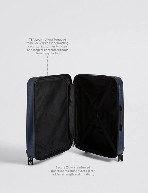 New 🎉 M&S Collection Suitcases & Luggage Heritage 8 Wheel Hard Shell Cabin Suitcase ✔️ 31 New 🎉 M&S Collection Suitcases & Luggage Heritage 8 Wheel Hard Shell Cabin Suitcase ✔️ - Image 31