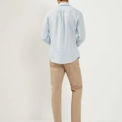 Wholesale ✔️ JAEGER Casual 👚 Shirts Luxury Pure Linen Long Sleeve 👚 Shirt 🛒 -Men's Holiday Clothes Sales SD 01 T62 1228B E1 X EC 3