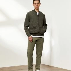 Best Sale 🔥 JAEGER Casual Trousers Cotton Stretch Drawstring Trousers 👏 -Men's Holiday Clothes Sales SD 01 T62 2601B JR X EC 0