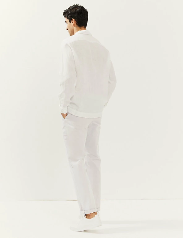 Brand new 🔥 JAEGER Men's Trousers Regular Fit Pure Cotton Twill Chinos 🛒 4 Brand new 🔥 JAEGER Men's Trousers Regular Fit Pure Cotton Twill Chinos 🛒 - Image 4