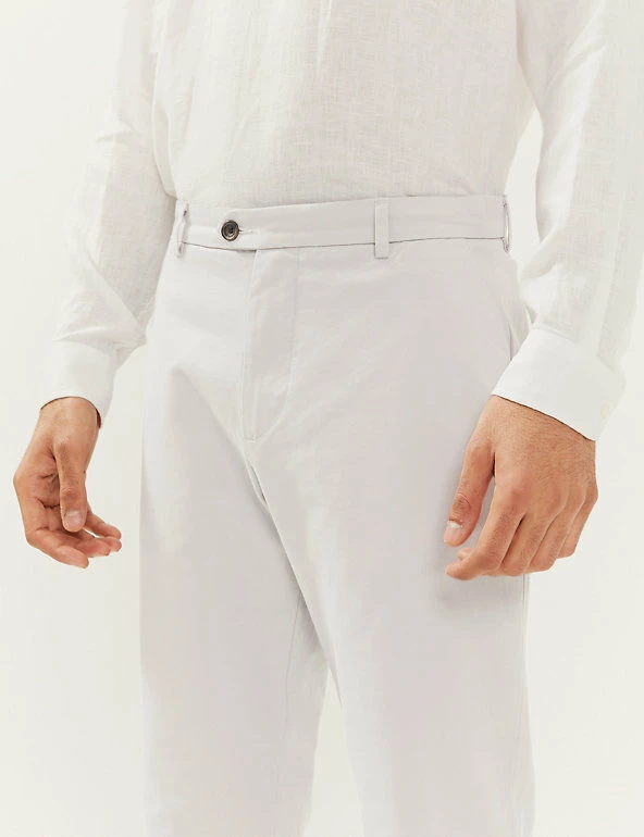 Brand new 🔥 JAEGER Men's Trousers Regular Fit Pure Cotton Twill Chinos 🛒 5 Brand new 🔥 JAEGER Men's Trousers Regular Fit Pure Cotton Twill Chinos 🛒 - Image 5