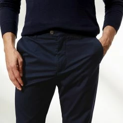 Best deal 🤩 JAEGER Casual Trousers Slim Fit Cotton Stretch Chinos 🤩 -Men's Holiday Clothes Sales SD 01 T62 2604C F2 X EC 2