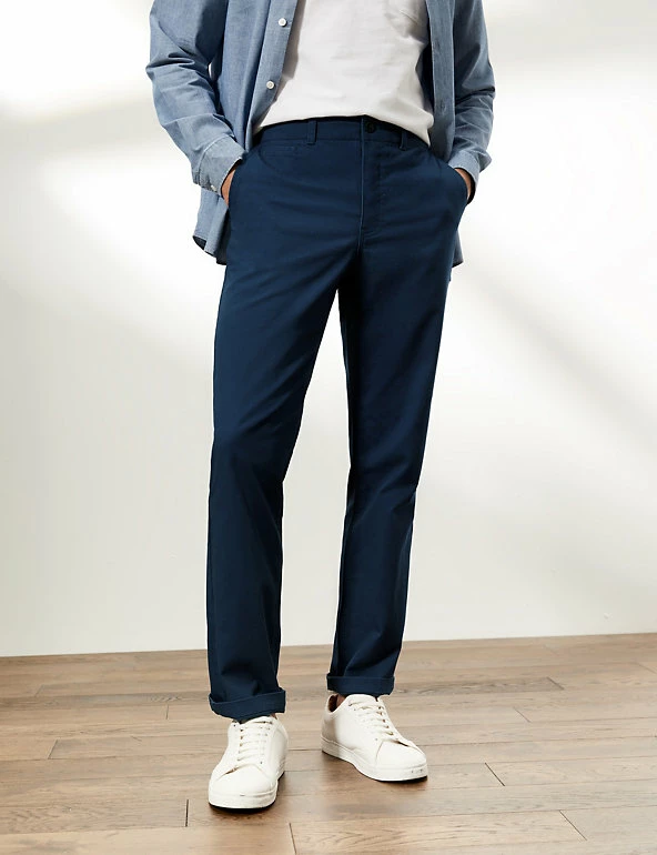 Hot Sale 🎁 JAEGER Casual Trousers Regular Fit Pure Cotton Twill Chinos 🛒 10 Hot Sale 🎁 JAEGER Casual Trousers Regular Fit Pure Cotton Twill Chinos 🛒 - Image 10