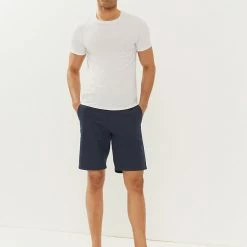 Best Sale โค๏ธ JAEGER Men's Shorts Pure Cotton Twill Chino Shorts ๐