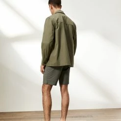 Promo 🌟 JAEGER Men's Shorts Cotton Stretch Drawstring Shorts 👍 -Men's Holiday Clothes Sales SD 01 T62 2606C JR X EC 3