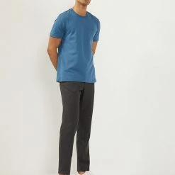 Hot Sale ✔️ JAEGER Men's T-shirts Pure Cotton Crew Neck T-Shirt 🎉 -Men's Holiday Clothes Sales SD 01 T62 3805A E0 X EC 1