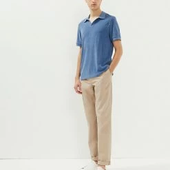 Cheapest 👍 JAEGER Men's Polo 👚 Shirts Pure Cotton Toweling Polo 👚 Shirt ✨