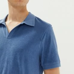 Cheapest 👍 JAEGER Men's Polo 👚 Shirts Pure Cotton Toweling Polo 👚 Shirt ✨ 14 Cheapest 👍 JAEGER Men's Polo 👚 Shirts Pure Cotton Toweling Polo 👚 Shirt ✨ -Men's Holiday Clothes Sales SD 01 T62 3811A E0 X EC 1