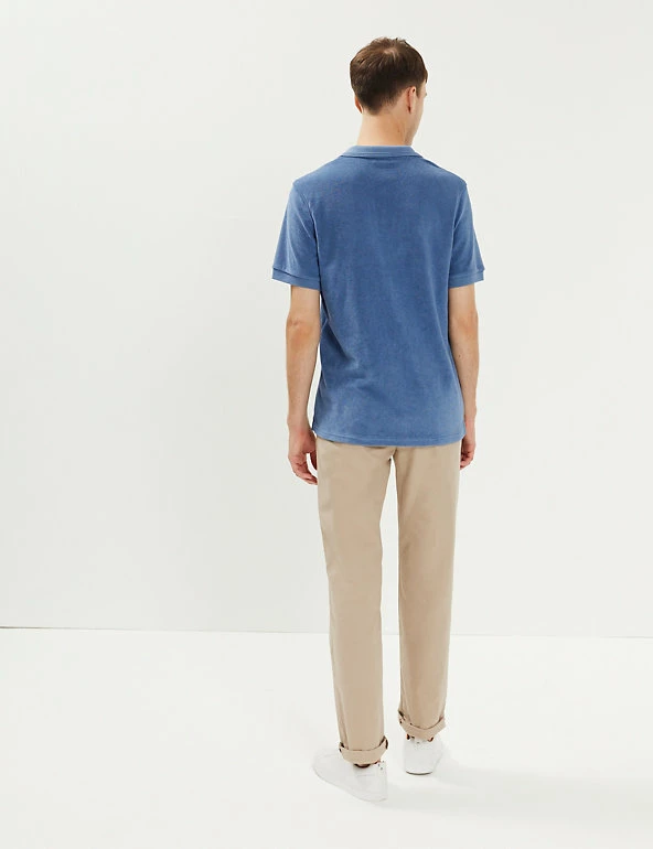 Cheapest 👍 JAEGER Men's Polo 👚 Shirts Pure Cotton Toweling Polo 👚 Shirt ✨ 5 Cheapest 👍 JAEGER Men's Polo 👚 Shirts Pure Cotton Toweling Polo 👚 Shirt ✨ - Image 5