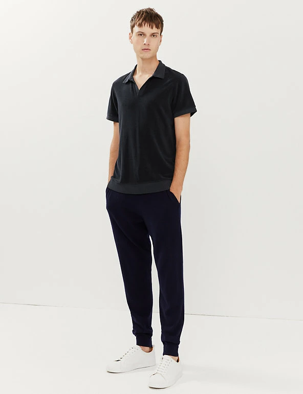 Cheapest 👍 JAEGER Men's Polo 👚 Shirts Pure Cotton Toweling Polo 👚 Shirt ✨ 9 Cheapest 👍 JAEGER Men's Polo 👚 Shirts Pure Cotton Toweling Polo 👚 Shirt ✨ - Image 9