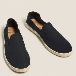 Wholesale 💯 M&S Collection Men's Casual 👞 Shoes Canvas Slip On Espadrilles ⌛ -Men's Holiday Clothes Sales SD 03 T03 2094 F0 X EC 2