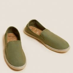 Wholesale 💯 M&S Collection Men's Casual 👞 Shoes Canvas Slip On Espadrilles ⌛ -Men's Holiday Clothes Sales SD 03 T03 2094 KH X EC 2