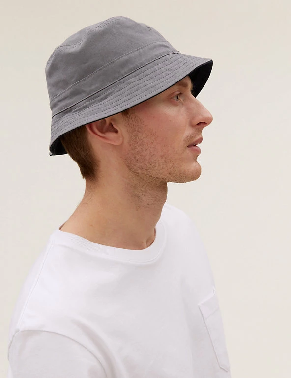 Best Pirce 🎉 M&S Collection Men's Hats Reversible Bucket Hat 😍 10 Best Pirce 🎉 M&S Collection Men's Hats Reversible Bucket Hat 😍 - Image 10