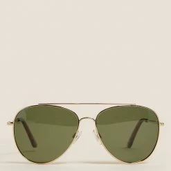 Best deal 🛒 M&S Collection Men's 👓 Sunglasses Aviator 👓 Sunglasses ✨ -Men's Holiday Clothes Sales SD 03 T09 6607 J4 X EC 0