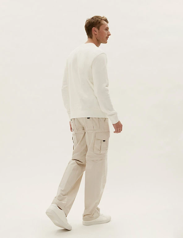 Best deal 😉 M&S Collection Men's Trousers Regular Fit Zip-Off Trekking Cargo Trousers ⭐ 5 Best deal 😉 M&S Collection Men's Trousers Regular Fit Zip-Off Trekking Cargo Trousers ⭐ - Image 5