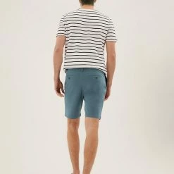 Deals ✨ M&S Collection Men's Shorts Stretch Chino Shorts 🔔 -Men's Holiday Clothes Sales SD 03 T17 5581M BE X EC 3