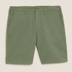 Deals ✨ M&S Collection Men's Shorts Stretch Chino Shorts 🔔 -Men's Holiday Clothes Sales SD 03 T17 5581M KH X EC 90