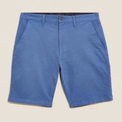 Deals ✨ M&S Collection Men's Shorts Stretch Chino Shorts 🔔 -Men's Holiday Clothes Sales SD 03 T17 5581M O4 X EC 90