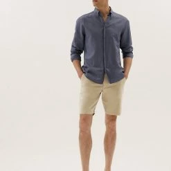 Deals ✨ M&S Collection Men's Shorts Stretch Chino Shorts 🔔 -Men's Holiday Clothes Sales SD 03 T17 5581M TE X EC 0