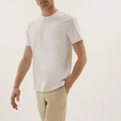 Deals ✨ M&S Collection Men's Shorts Stretch Chino Shorts 🔔 -Men's Holiday Clothes Sales SD 03 T17 5581M TE X EC 8