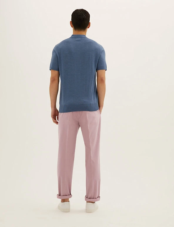 Buy โ๏ธ M&S Collection Men's Trousers Regular Fit Super Lightweight Chinos ๐ 24 Buy โ๏ธ M&S Collection Men's Trousers Regular Fit Super Lightweight Chinos ๐ - Image 24