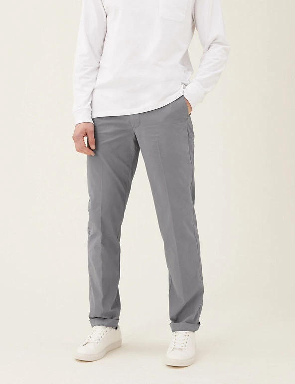 Buy โ๏ธ M&S Collection Men's Trousers Regular Fit Super Lightweight Chinos ๐ 3 Buy โ๏ธ M&S Collection Men's Trousers Regular Fit Super Lightweight Chinos ๐ - Image 3