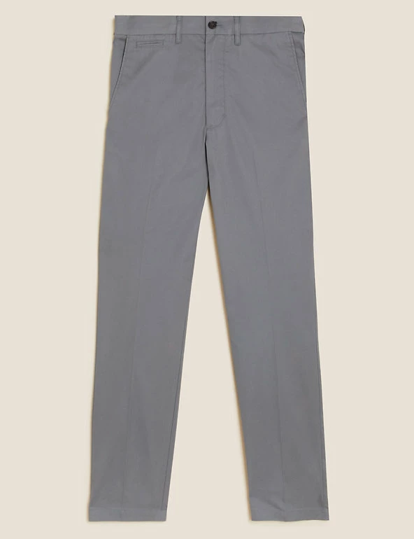Buy โ๏ธ M&S Collection Men's Trousers Regular Fit Super Lightweight Chinos ๐ 2 Buy โ๏ธ M&S Collection Men's Trousers Regular Fit Super Lightweight Chinos ๐ - Image 2
