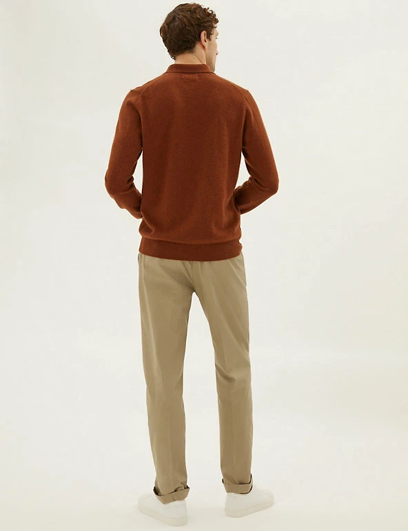 Buy โ๏ธ M&S Collection Men's Trousers Regular Fit Super Lightweight Chinos ๐ 19 Buy โ๏ธ M&S Collection Men's Trousers Regular Fit Super Lightweight Chinos ๐ - Image 19