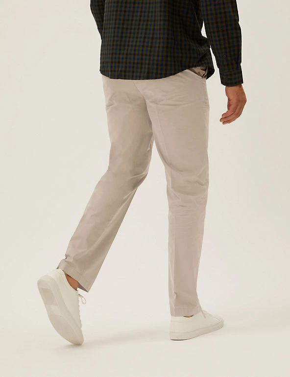 Buy โ๏ธ M&S Collection Men's Trousers Regular Fit Super Lightweight Chinos ๐ 14 Buy โ๏ธ M&S Collection Men's Trousers Regular Fit Super Lightweight Chinos ๐ - Image 14