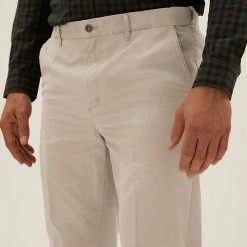 Buy โ๏ธ M&S Collection Men's Trousers Regular Fit Super Lightweight Chinos ๐ 52 Buy โ๏ธ M&S Collection Men's Trousers Regular Fit Super Lightweight Chinos ๐ -Men's Holiday Clothes Sales SD 03 T17 6179M V0 X EC 3