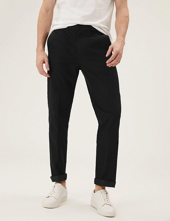 Buy โ๏ธ M&S Collection Men's Trousers Regular Fit Super Lightweight Chinos ๐ 8 Buy โ๏ธ M&S Collection Men's Trousers Regular Fit Super Lightweight Chinos ๐ - Image 8