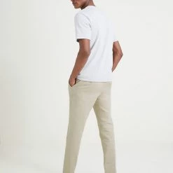 Cheap 🌟 Autograph Casual Trousers Slim Fit Italian Stretch Chinos ⌛ -Men's Holiday Clothes Sales SD 03 T17 6380M JF X EC 3