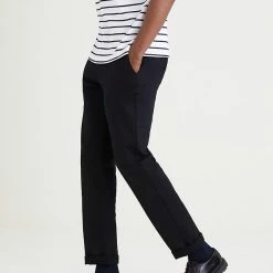 Cheap 🌟 Autograph Casual Trousers Slim Fit Italian Stretch Chinos ⌛ -Men's Holiday Clothes Sales SD 03 T17 6380M Y4 X EC 1