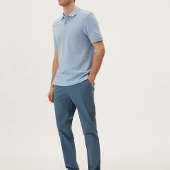 Flash Sale 🌟 M&S Collection Men's Trousers Slim Fit Stretch Chinos 🧨 -Men's Holiday Clothes Sales SD 03 T17 6601S DP X EC 0