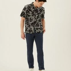 Flash Sale 🌟 M&S Collection Men's Trousers Slim Fit Stretch Chinos 🧨