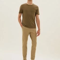 Flash Sale 🌟 M&S Collection Men's Trousers Slim Fit Stretch Chinos 🧨 -Men's Holiday Clothes Sales SD 03 T17 6601S JF X EC 0
