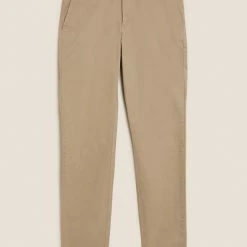 Flash Sale 🌟 M&S Collection Men's Trousers Slim Fit Stretch Chinos 🧨 -Men's Holiday Clothes Sales SD 03 T17 6601S SS X EC 90