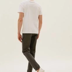 Flash Sale 🌟 M&S Collection Men's Trousers Slim Fit Stretch Chinos 🧨 -Men's Holiday Clothes Sales SD 03 T17 6601S WC X EC 3