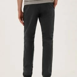 Flash Sale 🌟 M&S Collection Men's Trousers Slim Fit Stretch Chinos 🧨 -Men's Holiday Clothes Sales SD 03 T17 6601S Y0 X EC 2