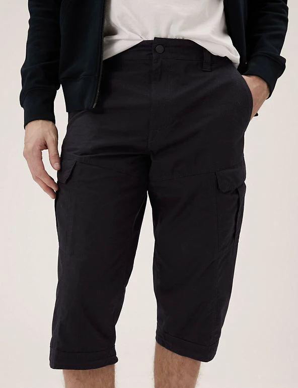 Best Pirce 😉 M&S Collection Men's Shorts 3/4 Leg Trekking Shorts ⭐ 5 Best Pirce 😉 M&S Collection Men's Shorts 3/4 Leg Trekking Shorts ⭐ - Image 5