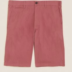 Top 10 🧨 M&S Collection Men's Shorts Super Lightweight Chino Shorts 🔔 -Men's Holiday Clothes Sales SD 03 T17 7720M A2 X EC 90
