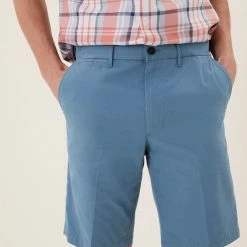 Top 10 🧨 M&S Collection Men's Shorts Super Lightweight Chino Shorts 🔔 -Men's Holiday Clothes Sales SD 03 T17 7720M BE X EC 1
