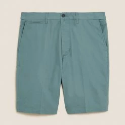 Top 10 🧨 M&S Collection Men's Shorts Super Lightweight Chino Shorts 🔔 -Men's Holiday Clothes Sales SD 03 T17 7720M JB X EC 90