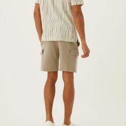 Best Sale 🎉 M&S Collection Men's Shorts Pure Cotton Jersey Cargo Shorts 👏 -Men's Holiday Clothes Sales SD 03 T28 1628M M0 X EC 1