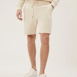 Promo ⌛ M&S Collection Men's Shorts Pure Cotton Drawstring Jersey Shorts 🛒 -Men's Holiday Clothes Sales SD 03 T28 1682M NB X EC 1
