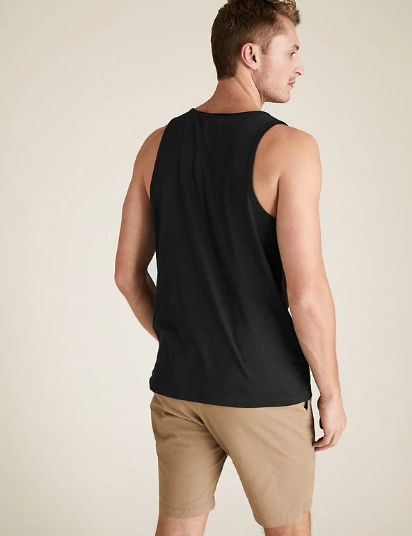 Cheapest ๐คฉ M&S Collection Vests Slim Fit Pure Cotton Vest ๐ 5 Cheapest ๐คฉ M&S Collection Vests Slim Fit Pure Cotton Vest ๐ - Image 5