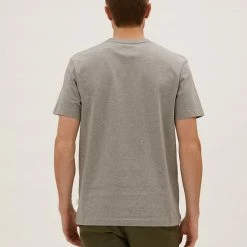 Coupon 😀 M&S Collection Men's T-shirts Pure Cotton Heavy Weight T-Shirt ✨ -Men's Holiday Clothes Sales SD 03 T28 1995M UT X EC 3