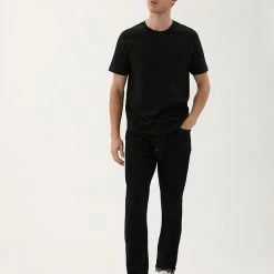 Coupon 😀 M&S Collection Men's T-shirts Pure Cotton Heavy Weight T-Shirt ✨ -Men's Holiday Clothes Sales SD 03 T28 1995M Y0 X EC 1